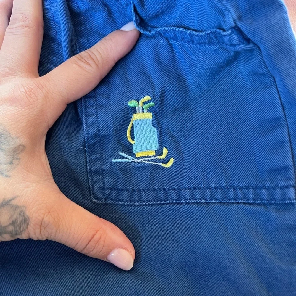 Vintage Le Top Blue Kids Shorts